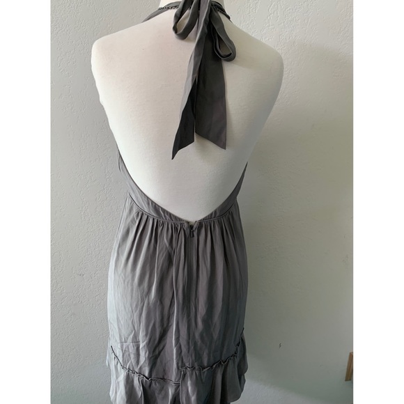 Banana Republic Heritage grey halter dress - Picture 3 of 5